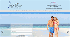 Desktop Screenshot of bodycaredoctor.com